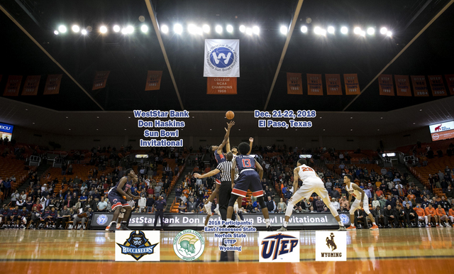TEAMS ANNOUNCED FOR 57TH ANNUAL WESTSTAR BANK DON HASKINS SUN BOWL INVITATIONAL